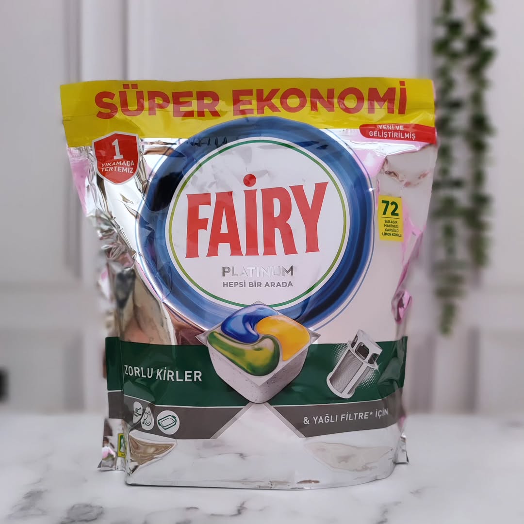 قرص ماشین ظرفشویی فیری پلاتینیوم اروپایی ترک