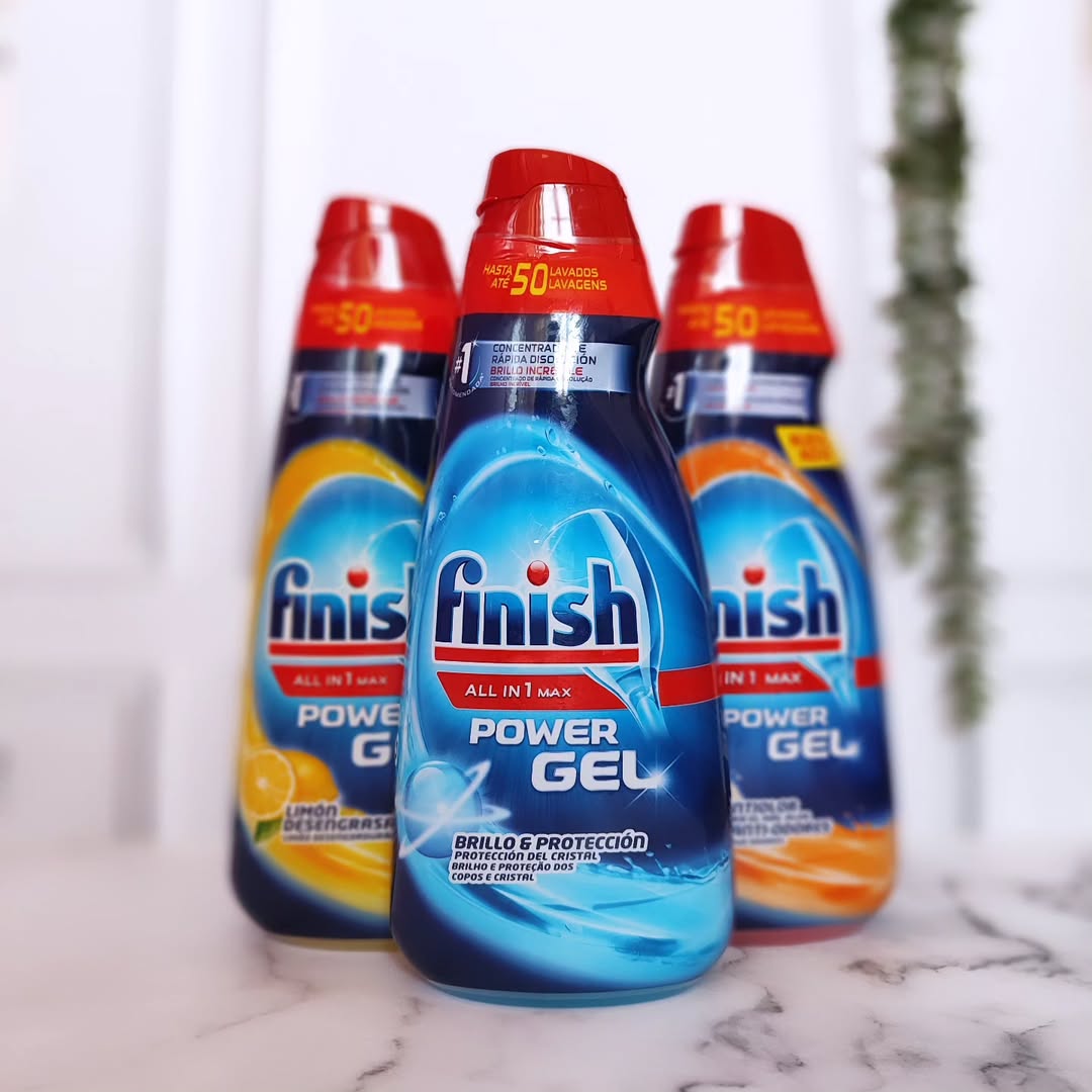 ژل ماشین ظرفشویی فینیش مدل پاور ژل (Power Gel) حجم 1 لیتر