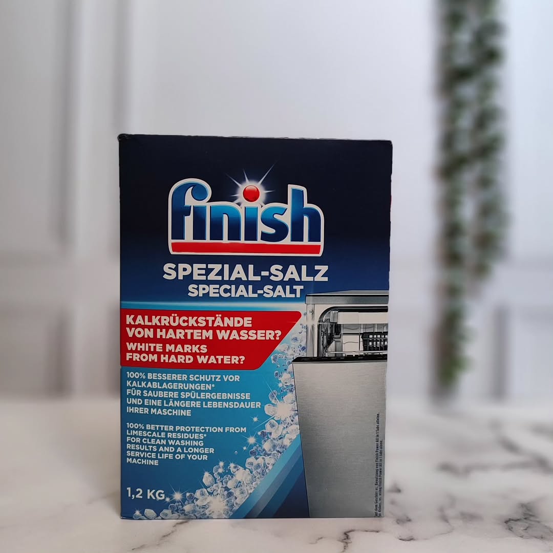نمک ماشین ظرفشویی فینیش اصل درجه یک آلمان بسته ۱۲۰۰ گرم
