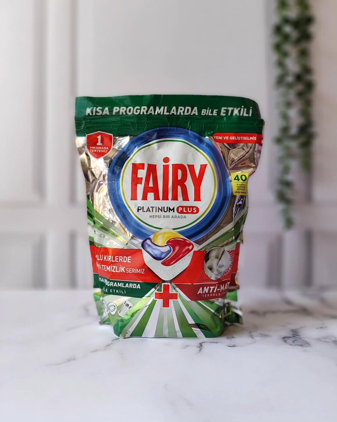 قرص ظرفشویی فیری پلاتینیوم پلاس