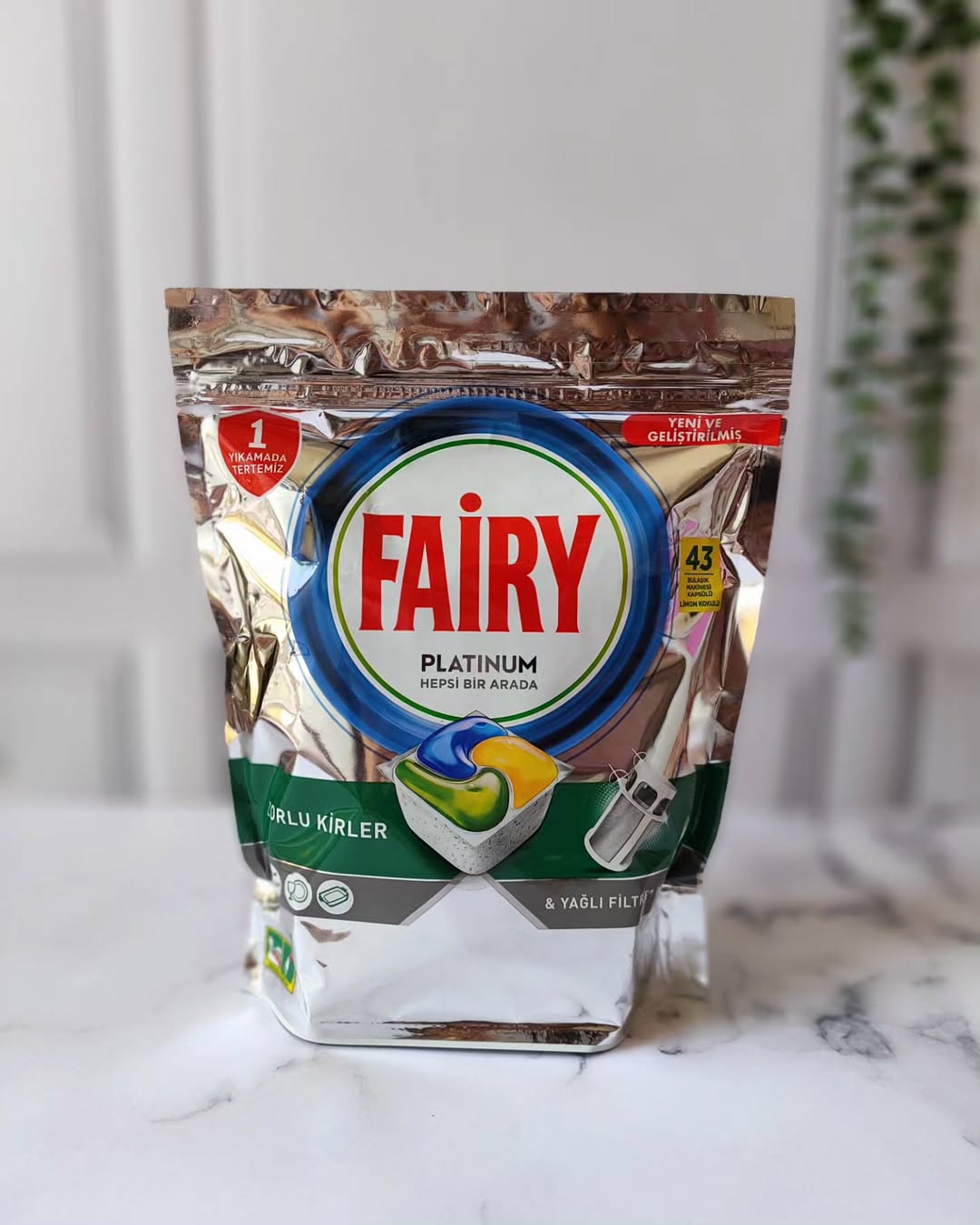 قرص ماشین ظرفشویی فیری پلاتینیوم