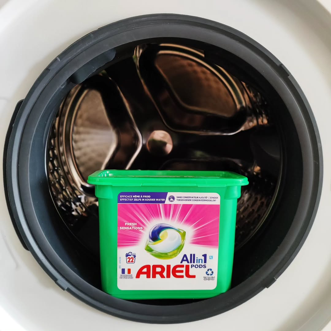 کپسول ماشین لباسشویی همه کاره آریل بسته ۲۲عددی